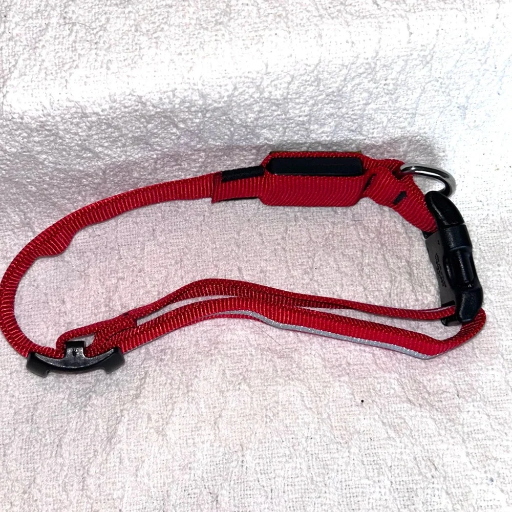Nite Dawg Light up dog collar red large